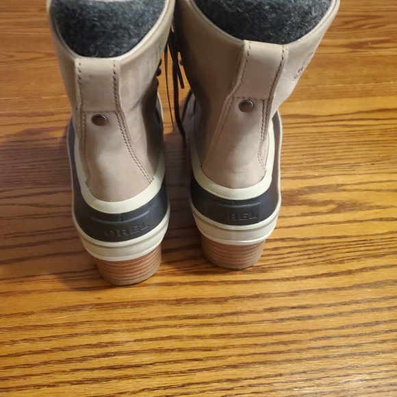 Women's 10.5 Shoes Sorel SLIMPACK III LACE Winter Boots 1915691297 KHAKI II #762 - Picture 6 of 10